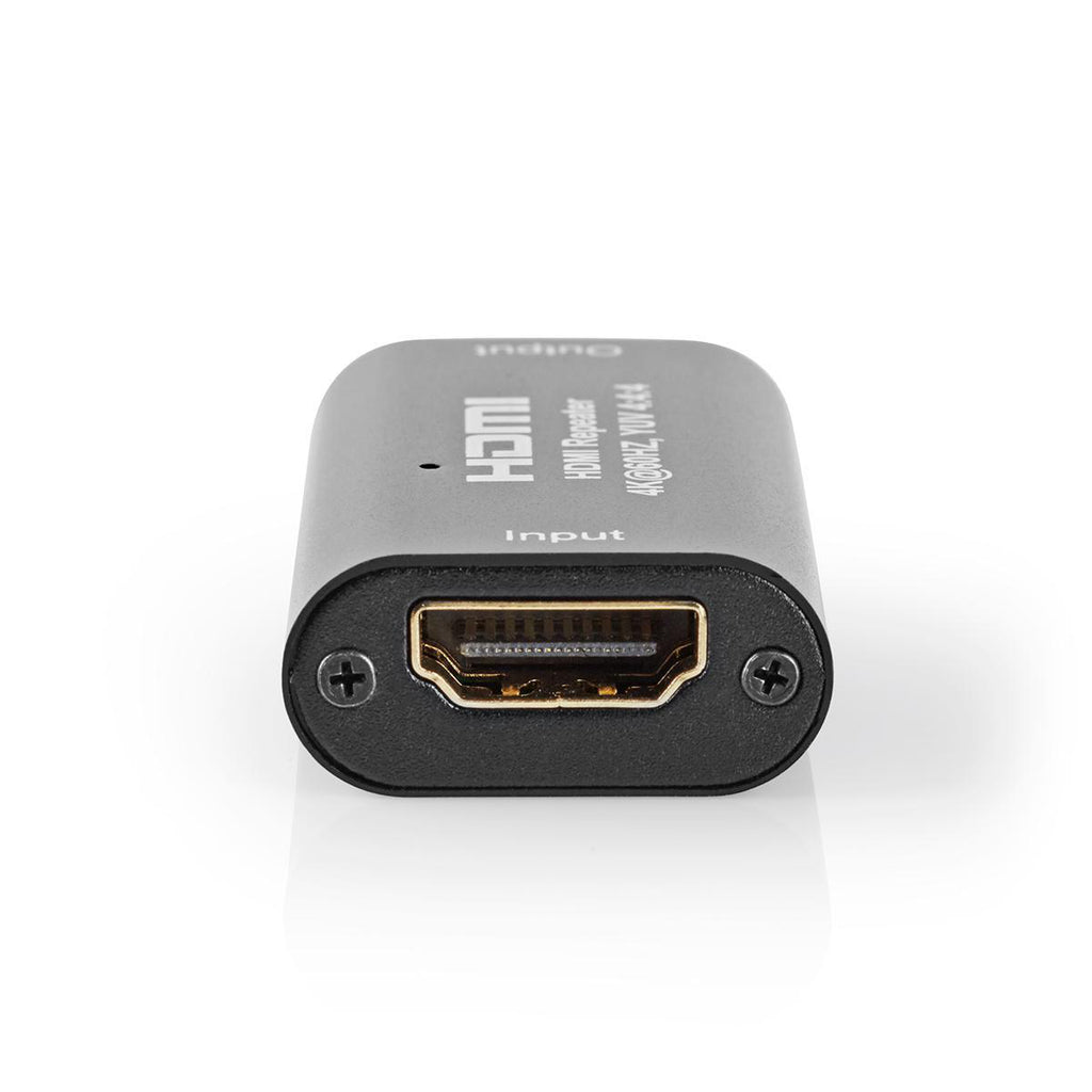 HDMI ™ ismétlő | 40.0 m | 4K@60Hz | 18 Gbps | Fém | Antracit