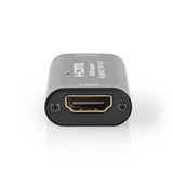 HDMI ™ ismétlő | 40.0 m | 4K@60Hz | 18 Gbps | Fém | Antracit
