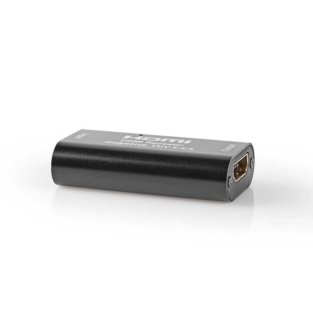 HDMI ™ ismétlő | 40.0 m | 4K@60Hz | 18 Gbps | Fém | Antracit