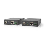 HDMI ™ Hosszabbító | Cat6-on keresztül | 60.0 m-ig | 4K@60Hz | 18 Gbps | Fém | Antracit