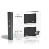 HDMI ™ Hosszabbító | Cat6-on keresztül | 60.0 m-ig | 4K@60Hz | 18 Gbps | Fém | Antracit