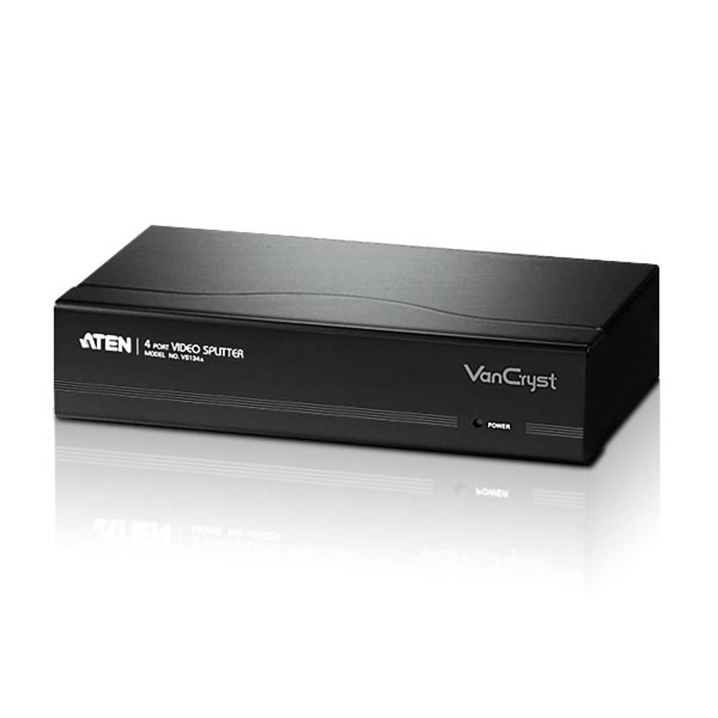 4-Port VGA Elosztó Fekete