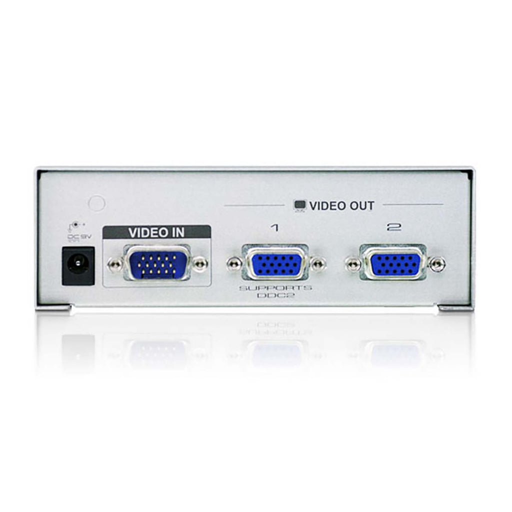 2-Port VGA Elosztó Bronz-1