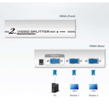 2-Port VGA Elosztó Bronz-4