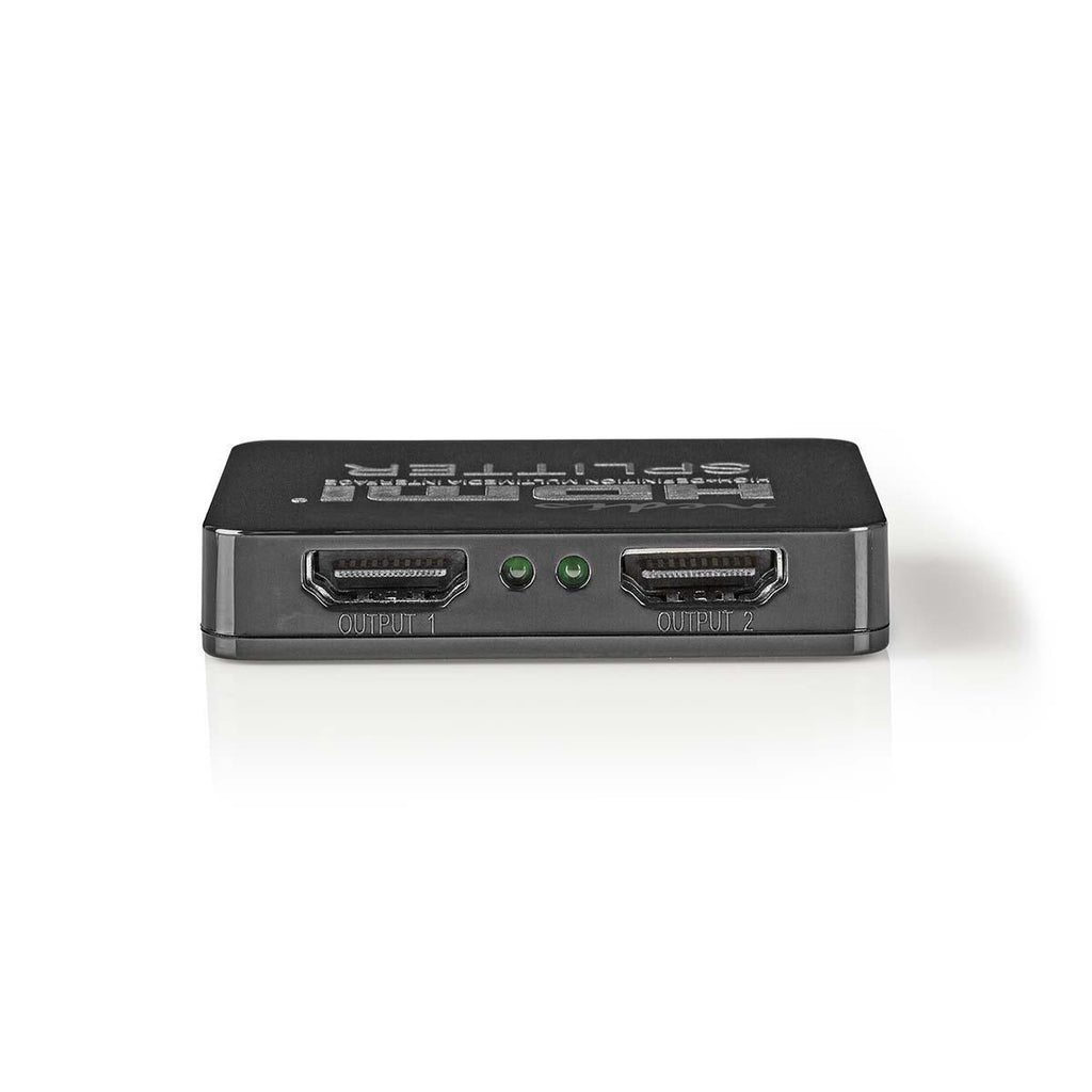 2 Port | HDMI Elosztó | Fekete