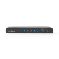 HDMI ™ Splitter | 4-Port port(s) | HDMI™ Bemenet | 4x HDMI™ Kimenet | 4K@60Hz | 18 Gbps | Fém | Antracit