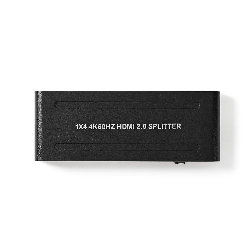 HDMI ™ Splitter | 4-Port port(s) | HDMI™ Bemenet | 4x HDMI™ Kimenet | 4K@60Hz | 18 Gbps | Fém | Antracit