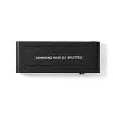 HDMI ™ Splitter | 4-Port port(s) | HDMI™ Bemenet | 4x HDMI™ Kimenet | 4K@60Hz | 18 Gbps | Fém | Antracit
