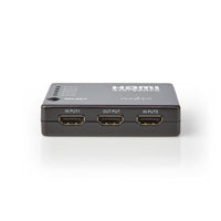 HDMI Kapcsoló | 5 Port | 5 db HDMI-bemenet | 1 db HDMI-kimenet | 1080p | ABS | Antracit | Doboz