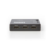 HDMI Kapcsoló | 5 Port | 5 db HDMI-bemenet | 1 db HDMI-kimenet | 1080p | ABS | Antracit | Doboz