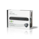 HDMI™ kapcsoló | 5 port - 5 db HDMI™ bemenet | 1 db HDMI™ kimenet | 60 kép/mp-es 4K2K/HDCP2.2