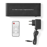 HDMI™ kapcsoló | 5 port - 5 db HDMI™ bemenet | 1 db HDMI™ kimenet | 60 kép/mp-es 4K2K/HDCP2.2
