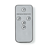 HDMI ™ Switch | 3-Port port(s) | 3x HDMI™ Bemenet | HDMI™ Kimenet | 8K@60Hz | 45 Gbps | Távvezérelt | Alumínium | Antracit