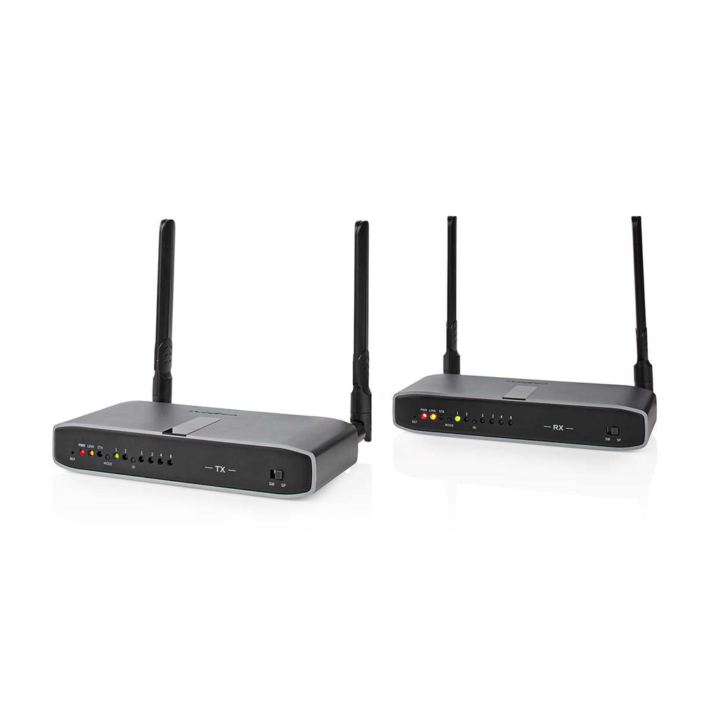 Wireless HDMI ™ jeladó | Wi-Fi | 5.15 - 5.85 MHz | 100.0 m (látótávolságon belül) | Maximális felbontás: Full HD 1080p | 6.75 Gbps | IR visszatérő funkció | ABS | Antracit