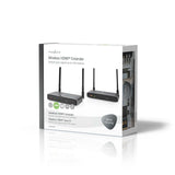 Wireless HDMI ™ jeladó | Wi-Fi | 5.15 - 5.85 MHz | 100.0 m (látótávolságon belül) | Maximális felbontás: Full HD 1080p | 6.75 Gbps | IR visszatérő funkció | ABS | Antracit