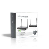Wireless HDMI ™ jeladó | Wi-Fi | 5.15 - 5.85 MHz | 100.0 m (látótávolságon belül) | Maximális felbontás: Full HD 1080p | 6.75 Gbps | IR visszatérő funkció | ABS | Antracit