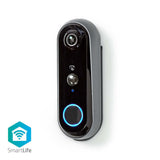 SmartLife Videó kaputelefon | Wi-Fi | Elemes Áramellátás | Android™ / IOS | Full HD 1080p | Cloud / microSD (nem tartozék) | IP54 | Mozgásérzékelővel | Éjjellátó | Szürke