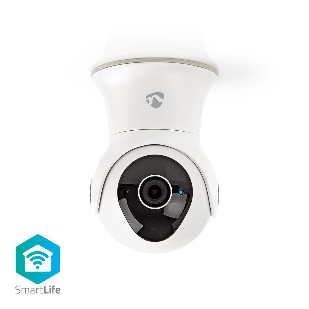 SmartLife kültéri kamera | Wi-Fi | Full HD 1080p | IP65 | Belső 16GB / Cloud | 12 VDC | Éjjellátó | Android™ & iOS | Fehér
