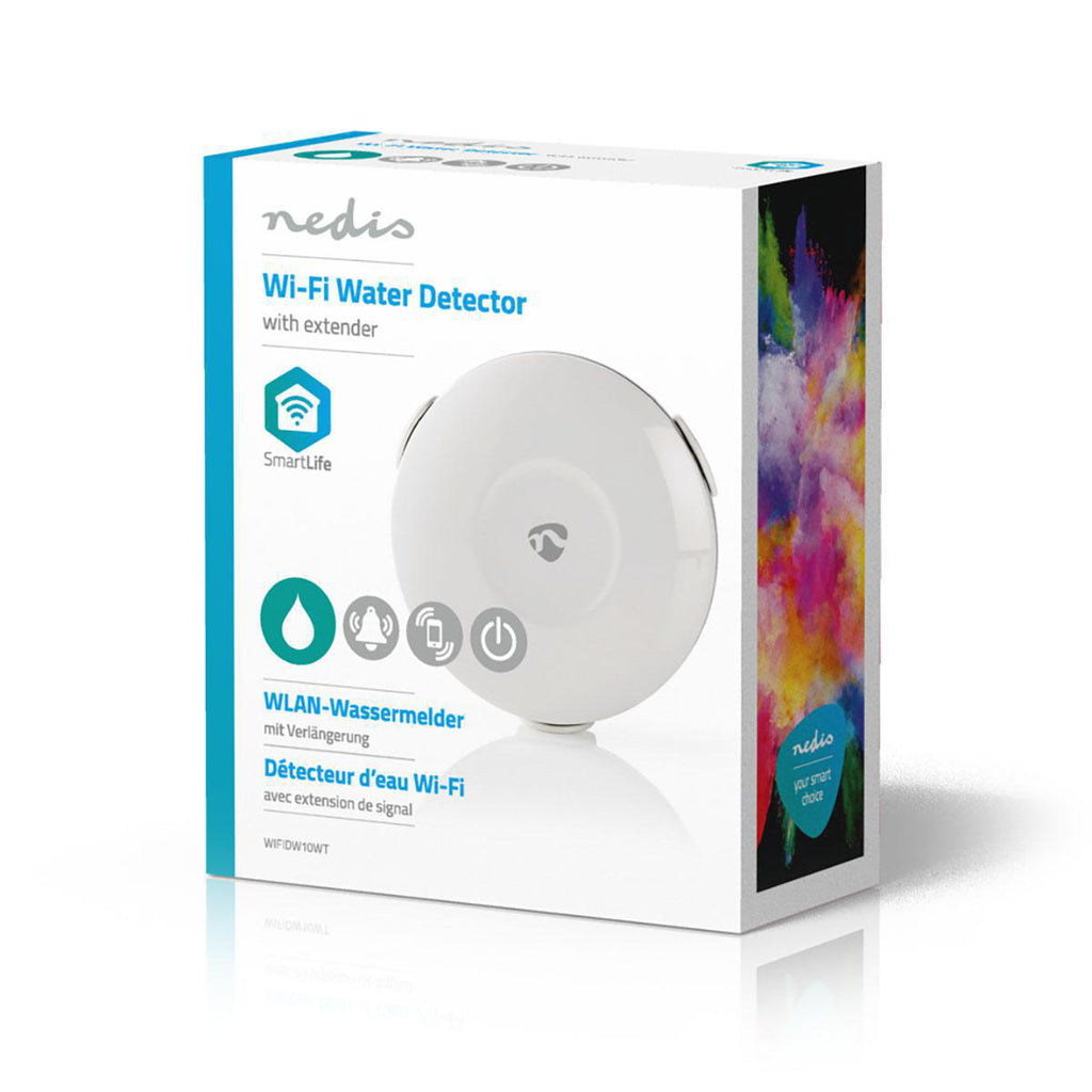 WiFi Intelligens Vízszivárgás-érzékelő | Elemes