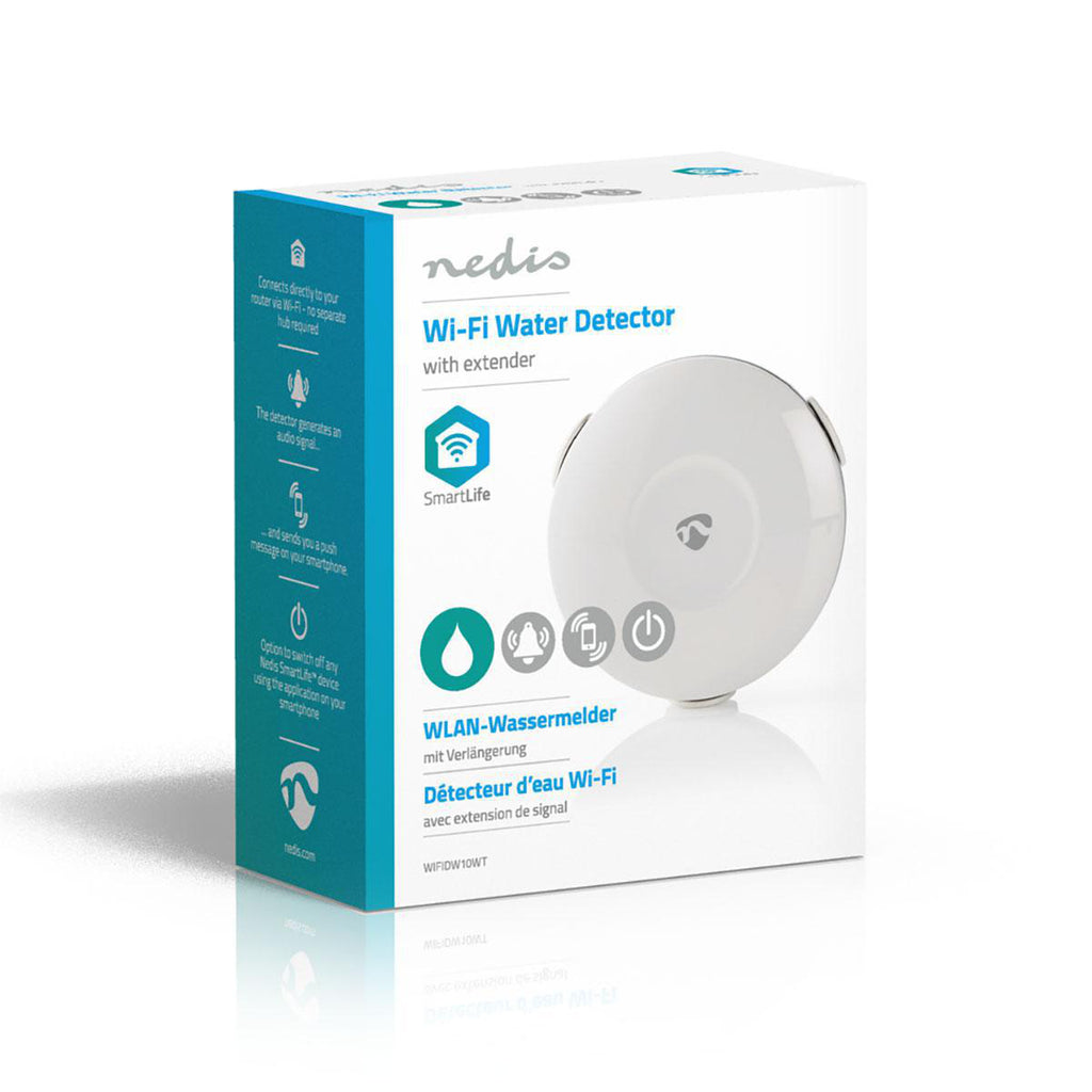 WiFi Intelligens Vízszivárgás-érzékelő | Elemes