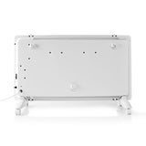 SmartLife Konvektor | Wi-Fi | Fürdőszobába alkalmas | Üveg Panel | 2000 W | 2 Hőbeállítások | LED | 15 - 35 °C | Állítható hőmérséklet | Fehér