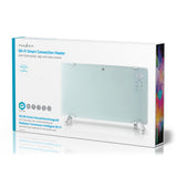 SmartLife Konvektor | Wi-Fi | Fürdőszobába alkalmas | Üveg Panel | 2000 W | 2 Hőbeállítások | LED | 15 - 35 °C | Állítható hőmérséklet | Fehér