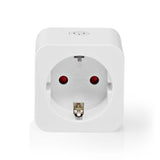 SmartLife Intelligens Csatlakozó | Wi-Fi | Teljesítmény mérő | 3680 W | Type F (CEE 7/3) | -10 - 45 °C | Android™ / IOS | Fehér