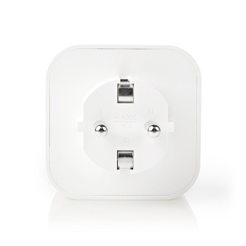 SmartLife Intelligens Csatlakozó | Wi-Fi | 2500 W | Földelt csatlakozó / F típus (CEE 7/7) | -10 - 45 °C | Android™ / IOS | Fehér