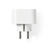 SmartLife Intelligens Csatlakozó | Wi-Fi | 2500 W | Földelt csatlakozó / F típus (CEE 7/7) | -10 - 45 °C | Android™ / IOS | Fehér