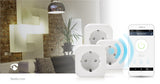 SmartLife Intelligens Csatlakozó | Wi-Fi | 2500 W | Földelt csatlakozó / F típus (CEE 7/7) | -10 - 45 °C | Android™ / IOS | Fehér