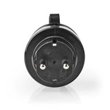 SmartLife Intelligens Csatlakozó | Wi-Fi | IP44 | 3680 W | Földelt csatlakozó / F típus (CEE 7/7) | -5 - 40 °C | Android™ / IOS | Fekete