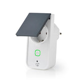 SmartLife Intelligens Plug | IP44 | Teljesítmény mérő | 3680 W | Schuko / F típus (CEE 7/7) | -10-40 °C | Android™ & iOS | Wi-Fi | Fehér/Szürke