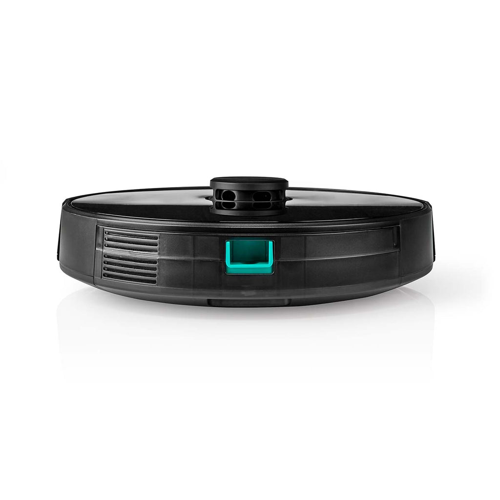 Robot Porszívó | Lézeres navigáció | Wi-Fi | Gyűjtőtartály térfogat: 0.6 l | Automatikus töltés | Maximális működési idő: 120 min | Fekete | Android™ / IOS
