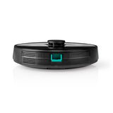 Robot Porszívó | Lézeres navigáció | Wi-Fi | Gyűjtőtartály térfogat: 0.6 l | Automatikus töltés | Maximális működési idő: 120 min | Fekete | Android™ / IOS