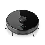 Robot Porszívó | Lézeres navigáció | Wi-Fi | Gyűjtőtartály térfogat: 0.6 l | Automatikus töltés | Maximális működési idő: 120 min | Fekete | Android™ / IOS