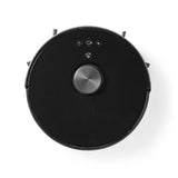 Robot Porszívó | Lézeres navigáció | Wi-Fi | Gyűjtőtartály térfogat: 0.6 l | Automatikus töltés | Maximális működési idő: 120 min | Fekete | Android™ / IOS