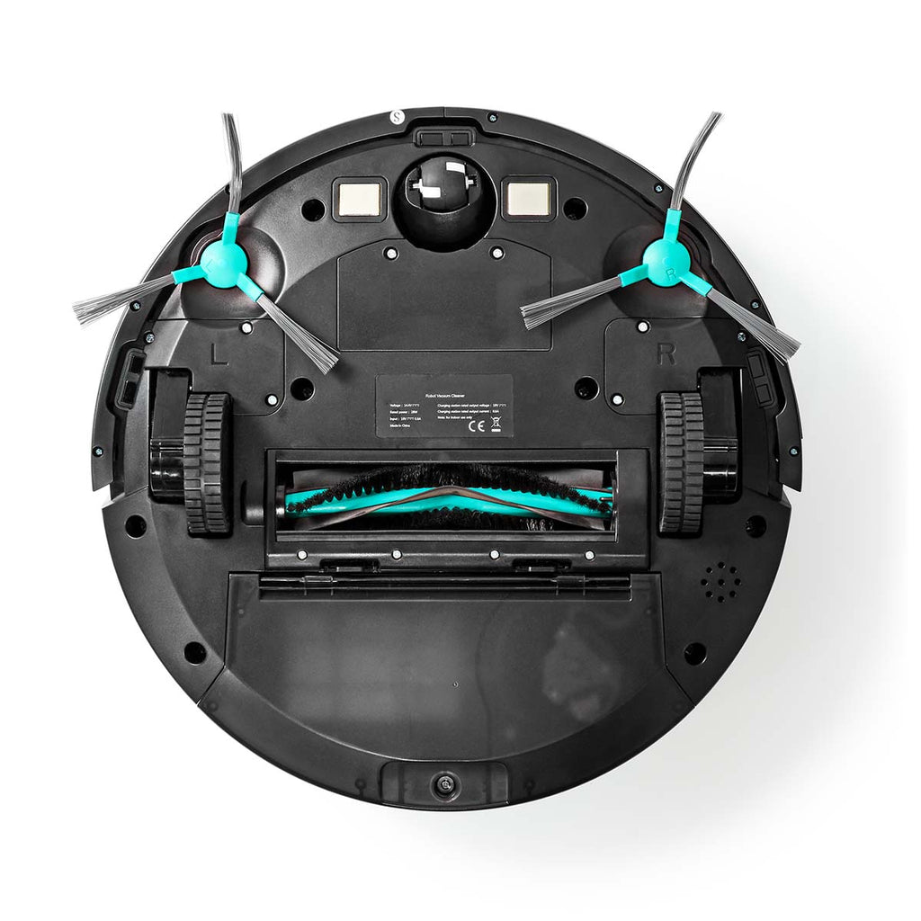 Robot Porszívó | Lézeres navigáció | Wi-Fi | Gyűjtőtartály térfogat: 0.6 l | Automatikus töltés | Maximális működési idő: 120 min | Fekete | Android™ / IOS