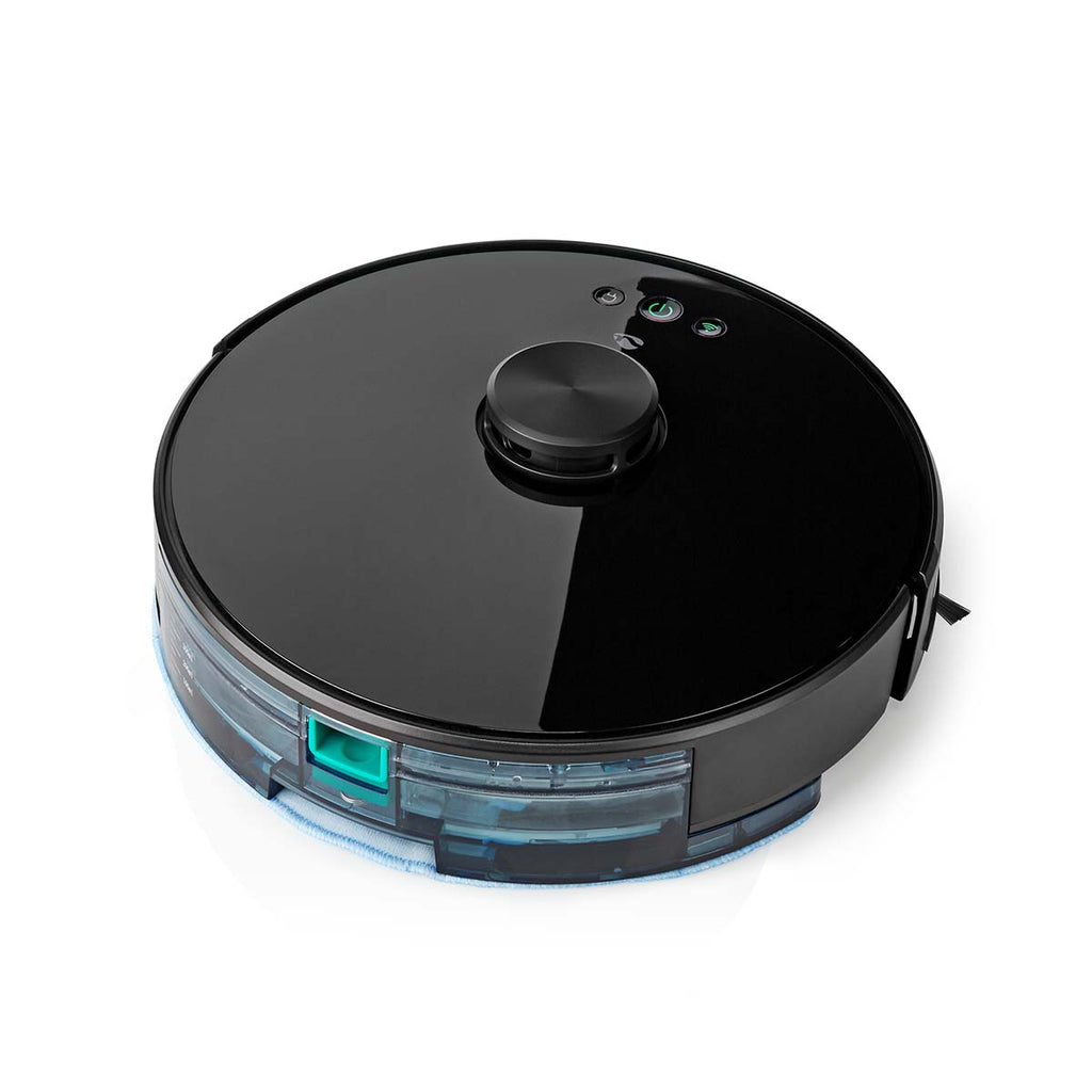 Robot Porszívó | Lézeres navigáció | Wi-Fi | Gyűjtőtartály térfogat: 0.6 l | Automatikus töltés | Maximális működési idő: 120 min | Fekete | Android™ / IOS