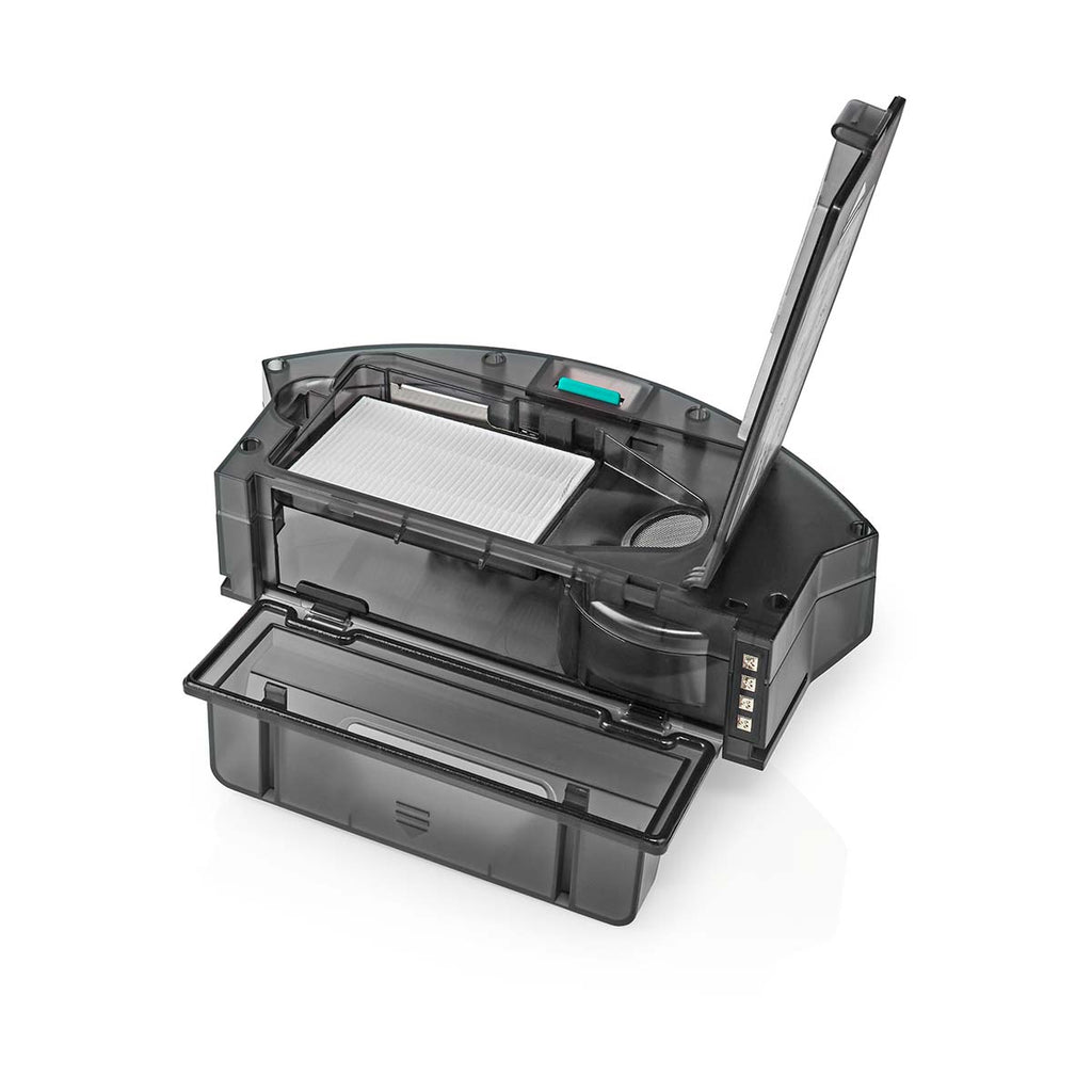 Robot Porszívó | Lézeres navigáció | Wi-Fi | Gyűjtőtartály térfogat: 0.6 l | Automatikus töltés | Maximális működési idő: 120 min | Fekete | Android™ / IOS