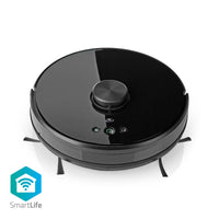 Robot Porszívó | Lézeres navigáció | Wi-Fi | Gyűjtőtartály térfogat: 0.6 l | Automatikus töltés | Maximális működési idő: 120 min | Fekete | Android™ / IOS
