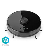Robot Porszívó | Lézeres navigáció | Wi-Fi | Gyűjtőtartály térfogat: 0.6 l | Automatikus töltés | Maximális működési idő: 120 min | Fekete | Android™ / IOS
