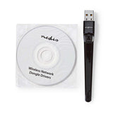 Hálózati adapter | Wi-Fi | AC600 | 2.4/5 GHz (Dual Band) | USB2.0 | Wi-Fi sebesség összesen: 600 Mbps | Windows 10 / Windows 7 / Windows 8