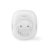 SmartLife Gázérzékelő | Zigbee 3.0 | Hálózati Áramellátás | Érzékelő élettartama: 5 év | EN 50194-1:2009 | Android™ / IOS | Teszt gombbal | 75 dB | Fehér