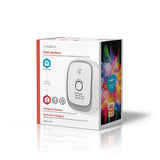SmartLife Gázérzékelő | Zigbee 3.0 | Hálózati Áramellátás | Érzékelő élettartama: 5 év | EN 50194-1:2009 | Android™ / IOS | Teszt gombbal | 75 dB | Fehér