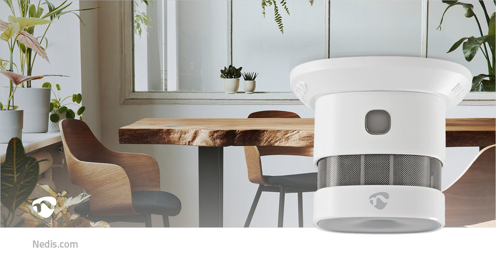 SmartLife füstérzékelő | Zigbee 3.0 | Elemes Áramellátás | Érzékelő élettartama: 10 év | EN 14604 | Android™ / IOS | 85 dB | Fehér | 1 db