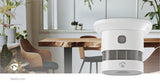 SmartLife füstérzékelő | Zigbee 3.0 | Elemes Áramellátás | Érzékelő élettartama: 10 év | EN 14604 | Android™ / IOS | 85 dB | Fehér | 1 db
