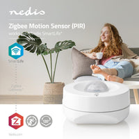 Intelligens PIR Mozgásérzékelő | Zigbee | Elem mellékelve