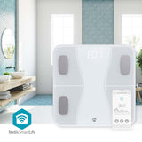 SmartLife Egészségügyi mérlegek | Bluetooth® | BMI / BMR / Csontok / Izom / Súly / Víz / Zsír | 12 | Max. terhelés: 180 kg | Android™ / IOS | ABS / Üveg | Fehér-1