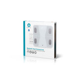SmartLife Egészségügyi mérlegek | Bluetooth® | BMI / BMR / Csontok / Izom / Súly / Víz / Zsír | 12 | Max. terhelés: 180 kg | Android™ / IOS | ABS / Üveg | Fehér-12