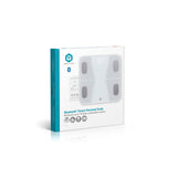 SmartLife Egészségügyi mérlegek | Bluetooth® | BMI / BMR / Csontok / Izom / Súly / Víz / Zsír | 12 | Max. terhelés: 180 kg | Android™ / IOS | ABS / Üveg | Fehér-13